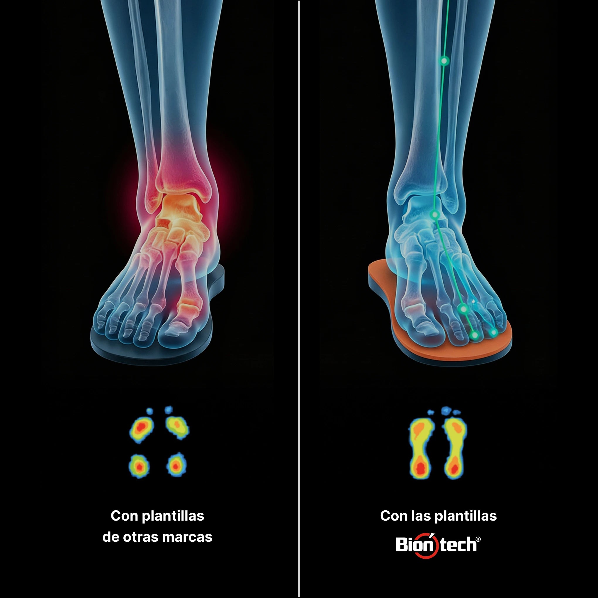 Plantillas Biontech Trail Running Platino
