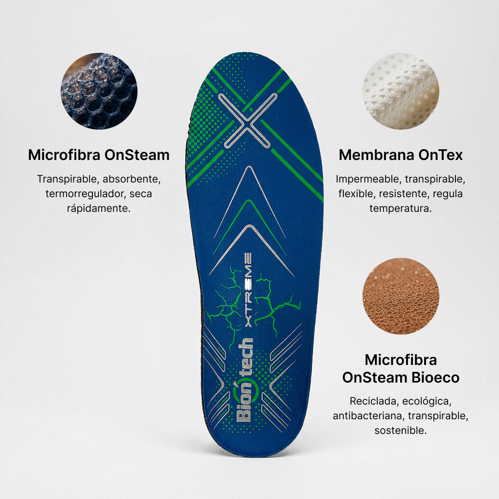 Plantillas Biontech Senderismo Xtreme