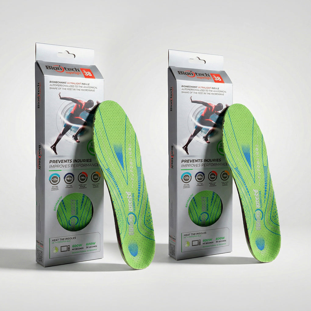 Pack de dos pares de plantillas Biontech Superlight