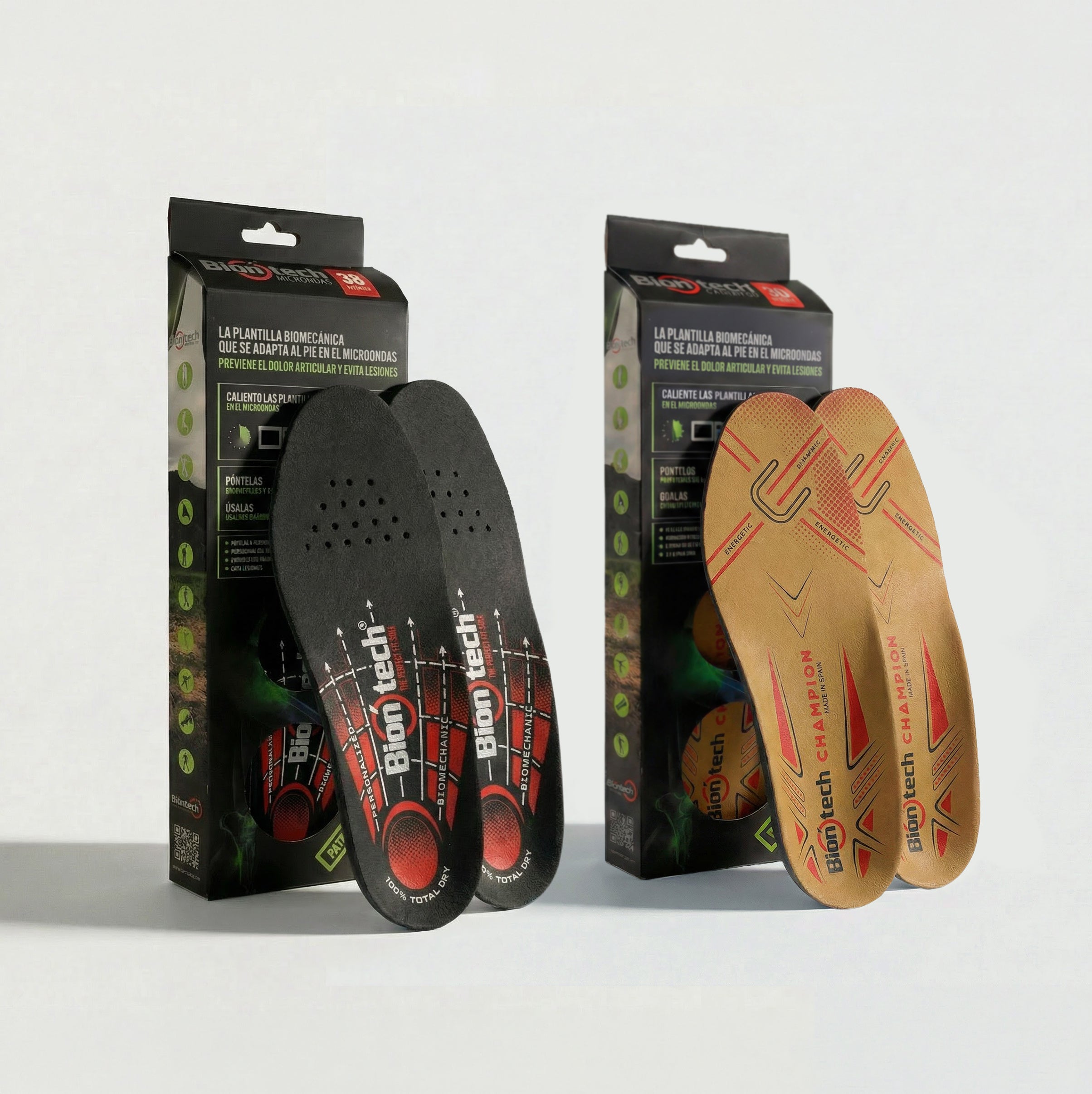 Pack running life: par de plantillas Champions y par de plantillas Pro 2.0