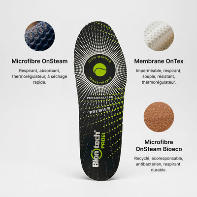 Semelles Biontech Padel Tennis