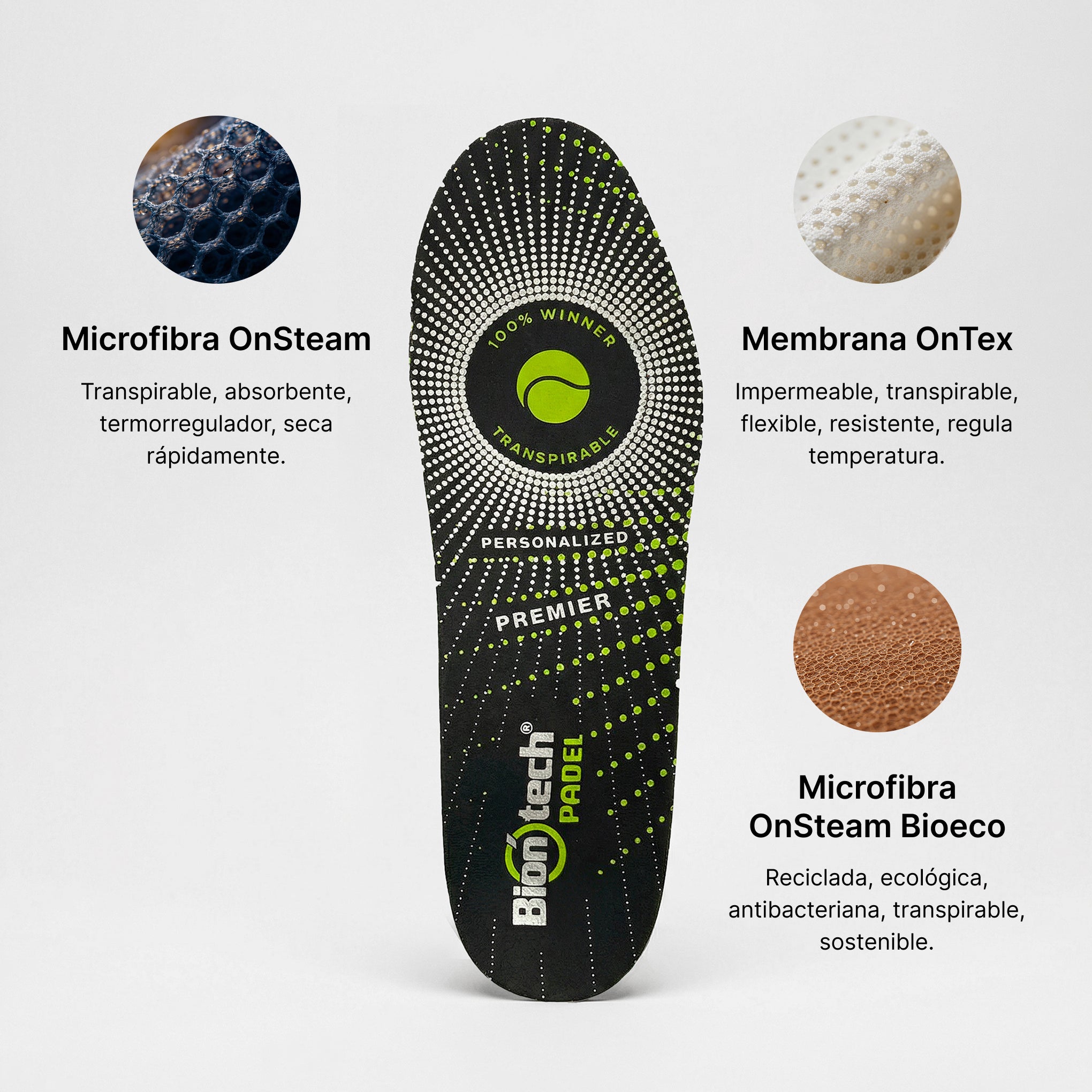 Plantillas Biontech Pádel Tenis