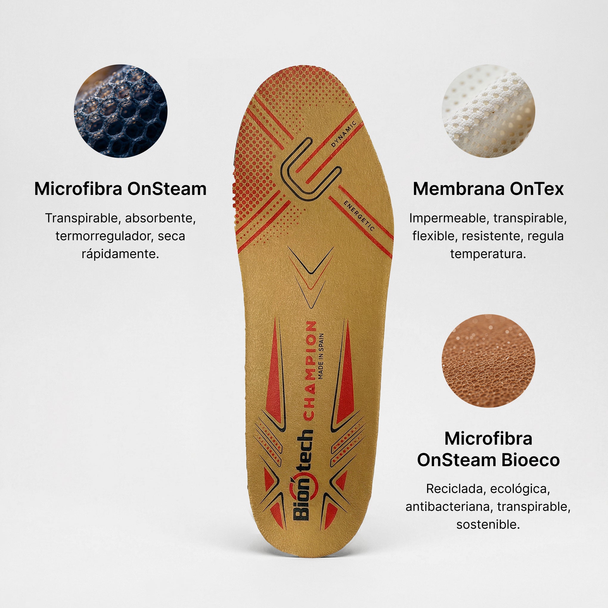 Plantillas Biontech Running Champion