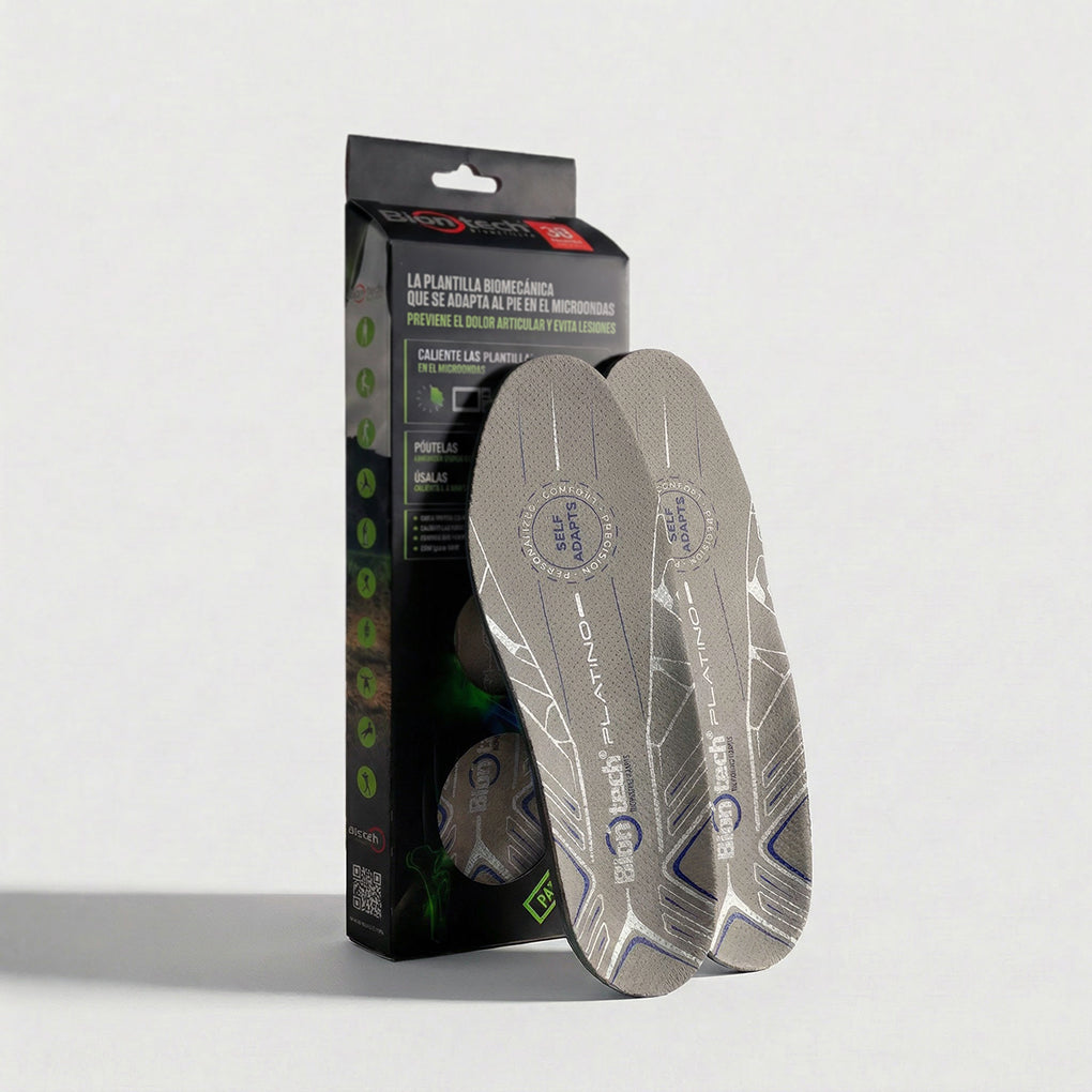 Plantillas Biontech Trail Running Platino