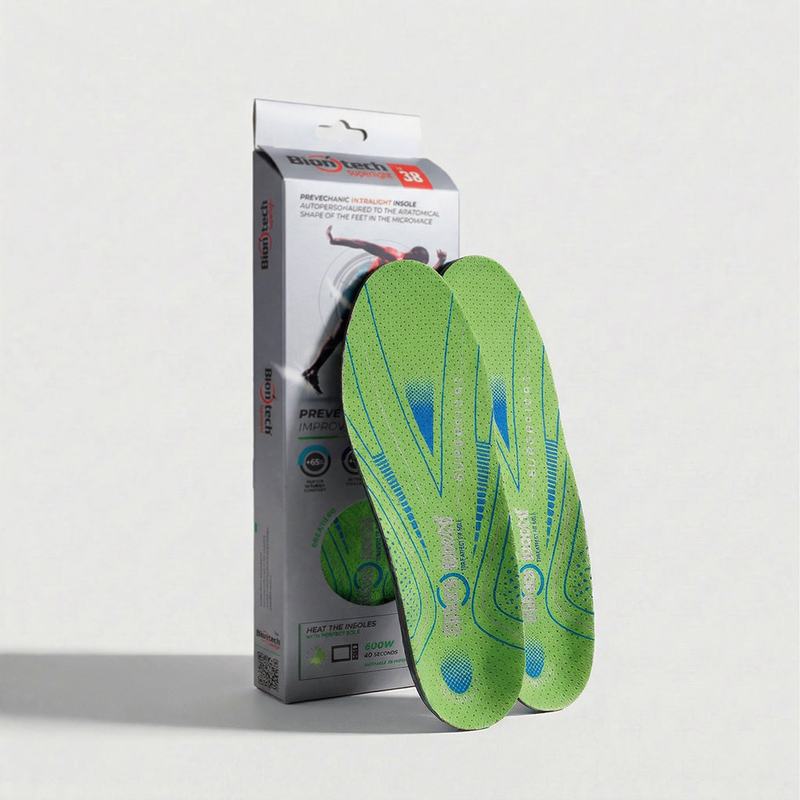 Plantillas Biontech Superlight con su caja